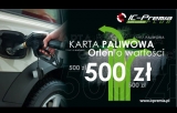 Karta paliwowa Orlen za punkty IC Premia 500zł