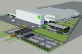Plan fabryki BASF w Środzie Śląskiej