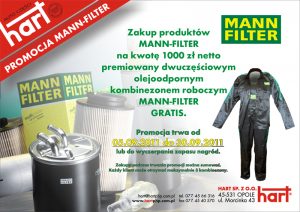 Promocje MANN-FILTER i Valeo w Hart