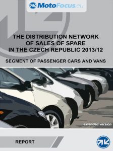 The distribution network of sales of spare parts Czech Republic