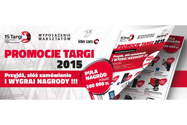 Promocje Targi 2015 – Wyposażenie Warsztatów