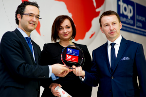Ta firma po raz czwarty z rzędu uhonorowana została tytułem Top Employer Europe
