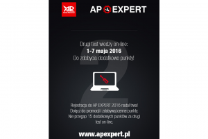 AP EXPERT 2016 – drugi test wiedzy on-line!