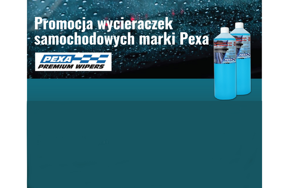 Promocja wycieraczek samochodowych marki PEXA