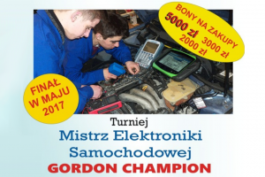 Zostań Mistrzem Elektroniki Samochodowej GORDON Champion