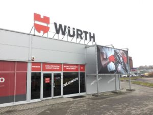 Würth Polska otwiera nowe sklepy stacjonarne