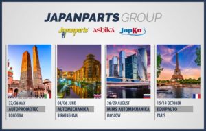 Plany targowe Japanparts na 2019 r.