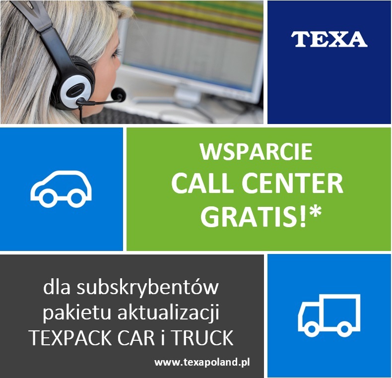 Przedłużona promocja na dostęp do call center TEXA