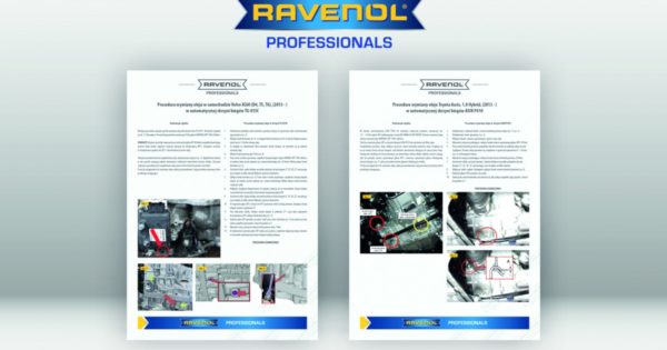 Nowe procedury wymiany oleju ATF na stronie Ravenol