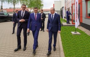 Premier Morawiecki z wizytą w Tip-Topol