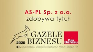 AS-PL zdobywa tytuł „Gazeli Biznesu 2020”