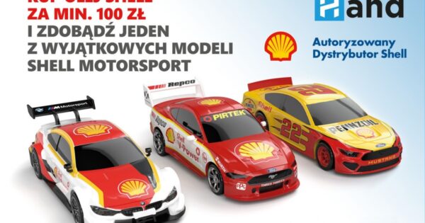 Modele samochodów za zakup olejów Shell