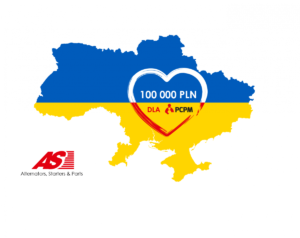 AS-PL przekazuje 100 000 PLN na pomoc Ukrainie
