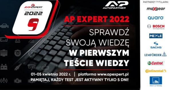 Ruszył pierwszy test wiedzy AP EXPERT 2022