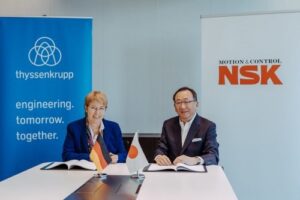 Firmy NSK i thyssenkrupp oceniają możliwość utworzenia wspólnego przedsięwzięcia w sektorze motoryzacyjnym