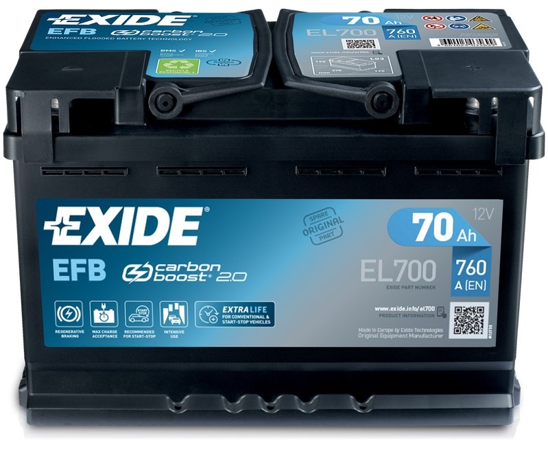 Akumulator Exide EFB