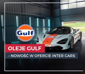 Oleje znanej marki Gulf dostępne w ofercie Inter Cars
