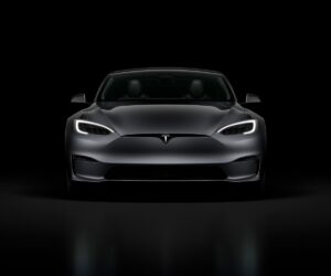 Tesla model S przód