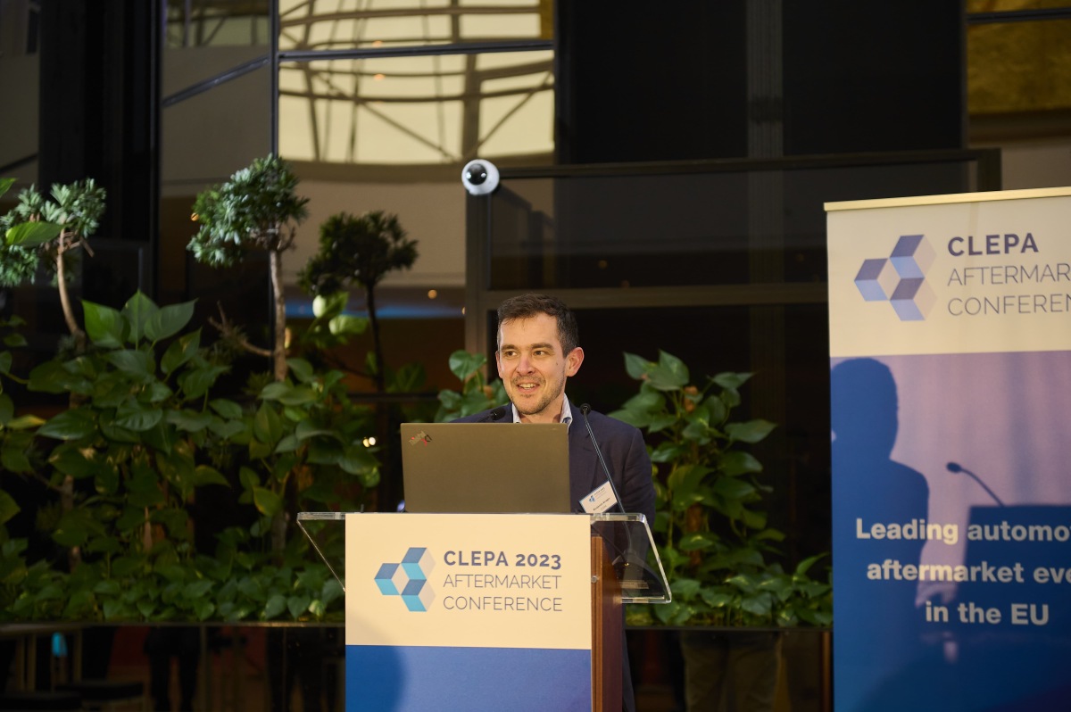 Benjamin Krieger na konferencji CLEPA 2023