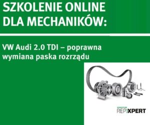Poprawna wymiana paska rozrządu silnika 2.0 TDI. Szkolenie online dla Czytelników MotoFocus.pl.