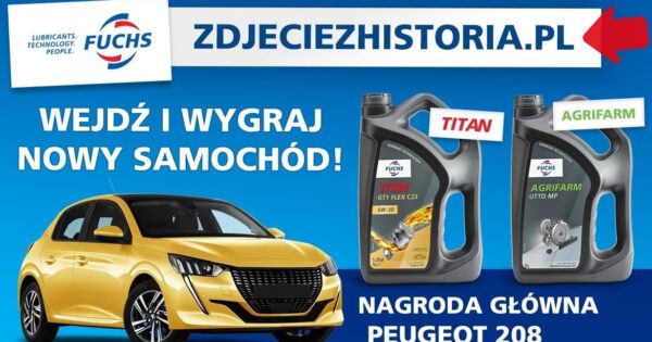 Promocja olejów Fuchs – w konkursie do wygrania Peugeot 208