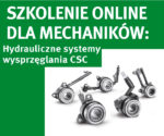 Hydrauliczne systemy wysprzęglania CSC - szkolenie online dla Czytelników MotoFocus.pl