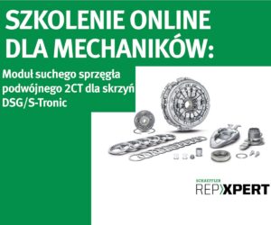 Moduł suchego sprzęgła podwójnego 2CT dla skrzyń DSG/S-TRONIC – szkolenie online dla Czytelników MotoFocus.pl
