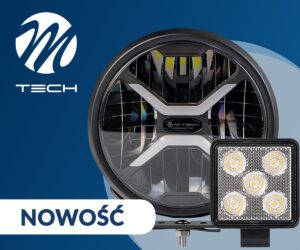 M-TECH poszerza gamę lamp dalekosiężnych serii Black i lamp cofania