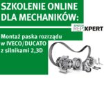 Montaż paska rozrządu w silniku 2.3D - szkolenie online dla Czytelników MotoFocus.pl